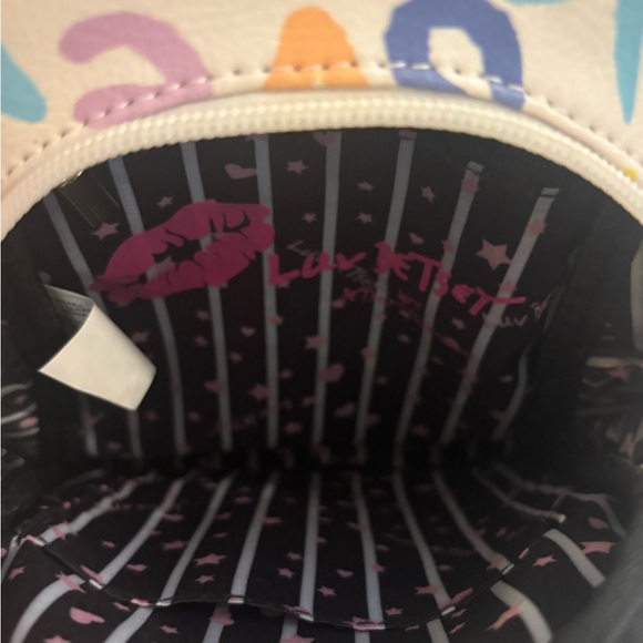 Betsey Johnson Graffiti Luv by Betsey Multicolor Swing Backpack main image 5
